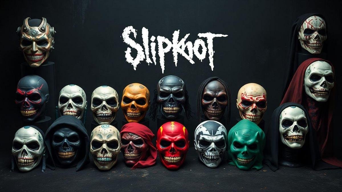 A Evolução das Máscaras no Slipknot